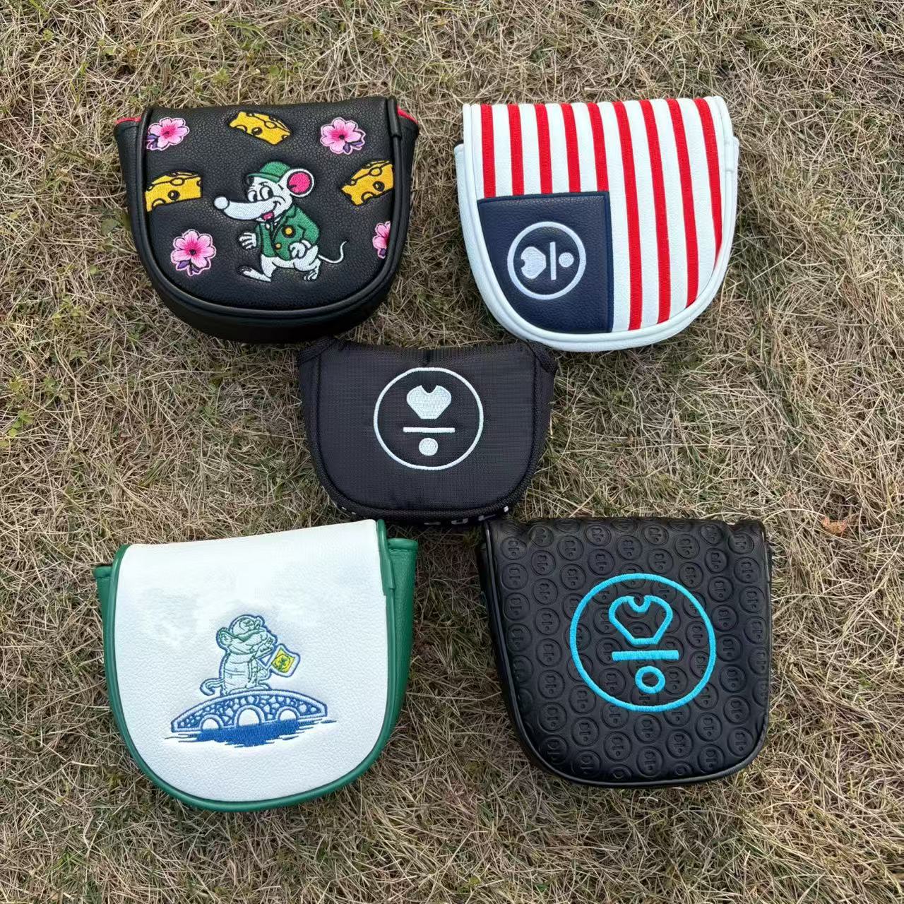 Golf Clubs - Copricapo per putter da golf Vermilion