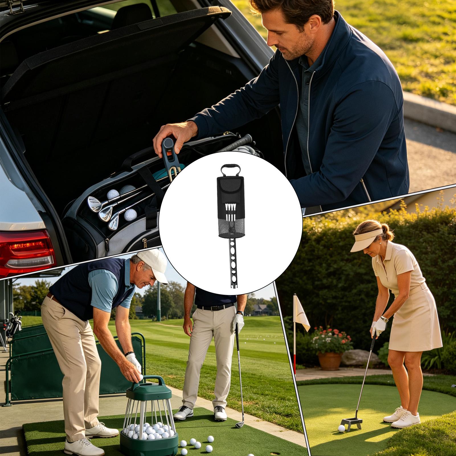 Golf Bag - Borsa da golf in nylon resistente,