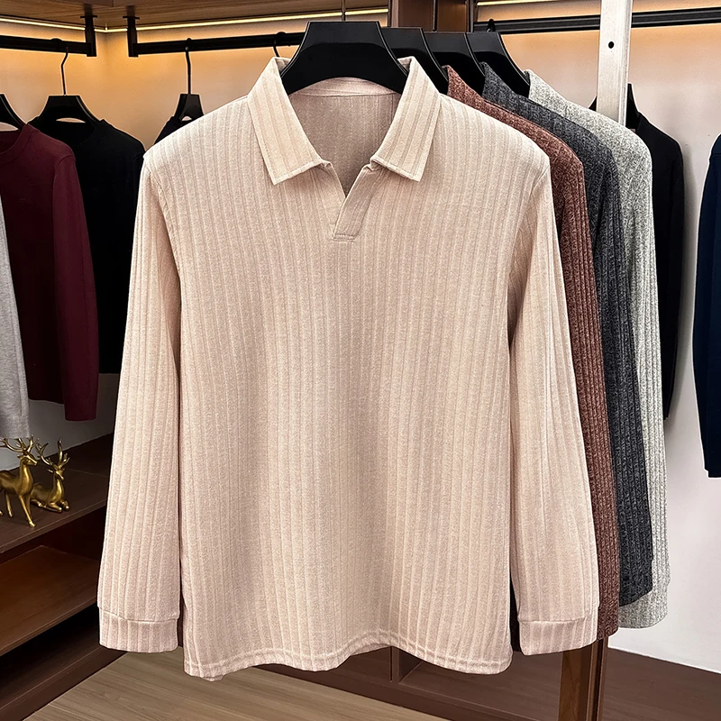 Golf Tees - Maglione da uomo con colletto a