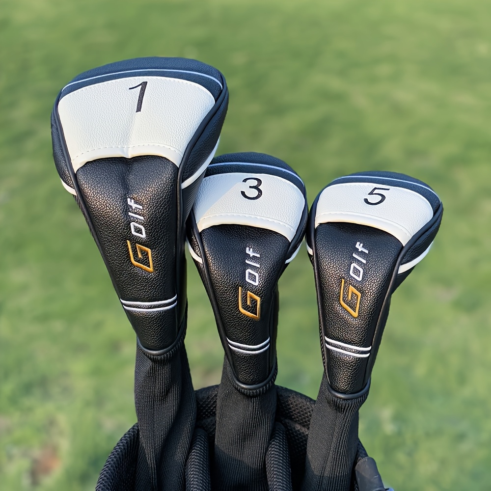 Golf Driver - Copricapo da golf 1 pezzo/3 pezzi