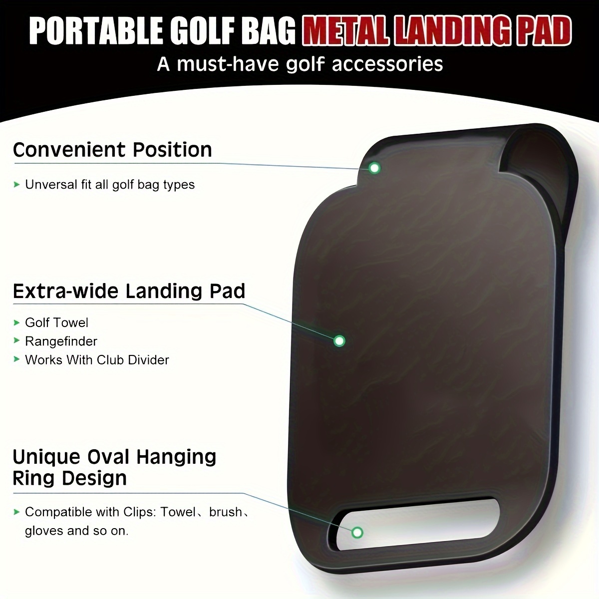 Tappetino di atterraggio magne - Golf Rangefinder recensione e prezzo